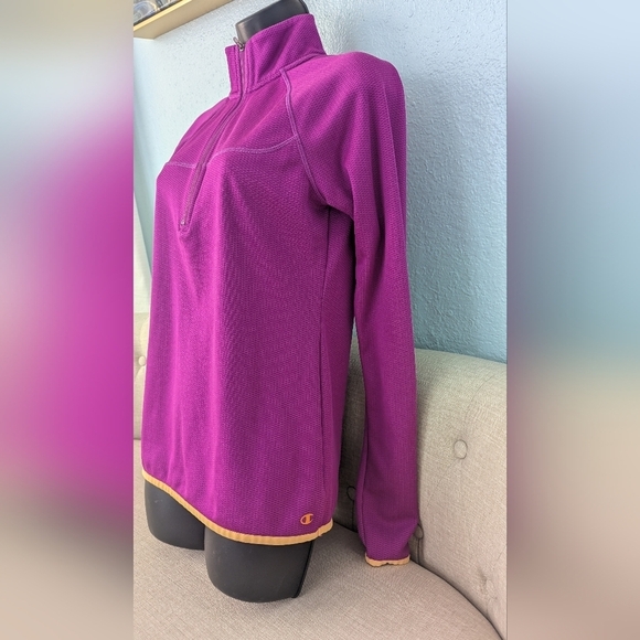Champion Powertrain 1/4 Zip Pullover Woman's Sz S - Picture 4 of 13
